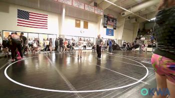 80 lbs Rr Rnd 3 - Reiney Holcomb, Sperry Wrestling Club vs Bree Leyba, Team Tulsa Wrestling Club