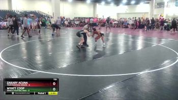 113 lbs Round 1 (10 Team) - Zakary Acuna, Team Montana Senior vs Wyatt Coop, Seneca Fighting Irish