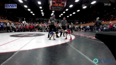 43 lbs Rr Rnd 5 - Carter Casillas, Noble Takedown Club vs Baylor Myers, Bridge Creek Youth Wrestling