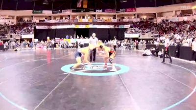 5A 172 lbs Quarterfinal - Tatum Garcia, Atrisco Heritage vs Brayden Lundien, Centennial