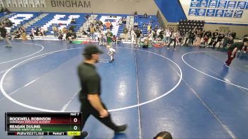 40-42 B Round 2 - Rockwell Robinson, Sanderson Wrestling Academy vs Reagan Duling, Charger Wrestling Club