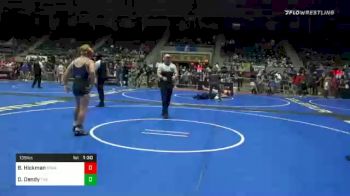 135 lbs Quarterfinal - Beau Hickman, Standfast vs Davis Dendy, The Wrestling Center