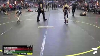 72 lbs Cons. Round 2 - Brody Zavitz, Niles Vikings WC vs Jaxson Babcock, West Michigan Pursuit