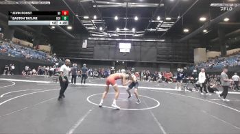 133 lbs 3rd Place Match - Jevin Foust, Newman vs Easton Taylor, Central Oklahoma