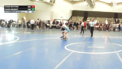110-I lbs Consi Of 16 #2 - Shane Matthew, Blue Knights Alpha vs Gianni Mehmeti, Paramus