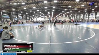 72 lbs Rd# 9- 2:15pm Saturday Final Pool - Cameron Bartlow, Minion Green vs Gabriel Viloria, Oklahoma Outlaws Red
