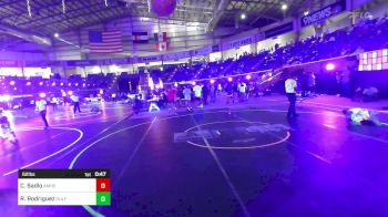 62 lbs Semifinal - Cooper Sadlo, Amherst WC vs Roman Rodriguez, Gulf Coast WC