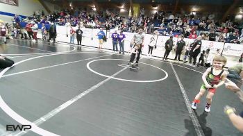 35 lbs Rr Rnd 1 - Asher Gregory, Tulsa Blue T Panthers vs Dextyn Bash, Team Tulsa Wrestling Club