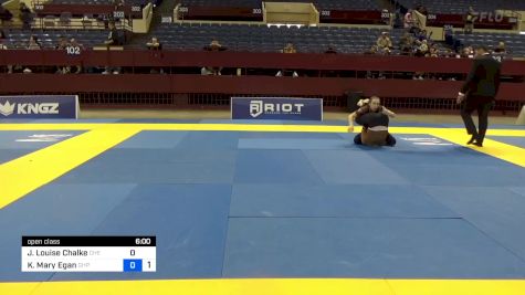 Jillian Louise Chalke vs Kathryn Mary Egan 2024 Pan IBJJF Jiu-Jitsu No-Gi Championship