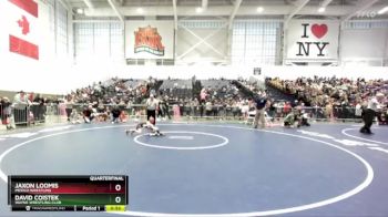 50 lbs Quarterfinal - Jaxon Loomis, Mexico Wrestling vs David Coistek, Wayne Wrestling Club