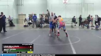 130 lbs Finals (2 Team) - Louis Della Volpe, Bitetto Trained vs Brody Hayden, Rampage