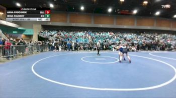 120 lbs Cons. Round 4 - Anna Padoshek, Mazama vs Irina Paloney, Reed