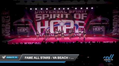 FAME All Stars - VA Beach - Envy [2023 L6 Senior - XSmall Day 1] 2023 US Spirit of Hope Grand Nationals