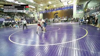 157 lbs Cons. Round 2 - Bryan LaFex-Toavs, Columbia Falls vs Colin Mehrens, Helena