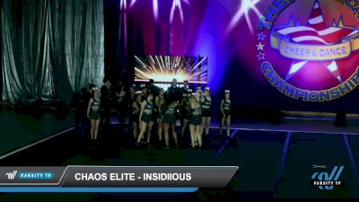 Chaos Elite - Insidiious [2022 L4 International Open Coed Day 2] 2022 The American Showdown Fort Worth Nationals DI/DII