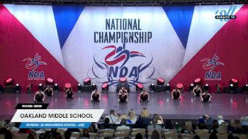 Oakland Middle School [2025 Jr. High/Middle School - Jazz Semis] 2025 NDA High School National Championship