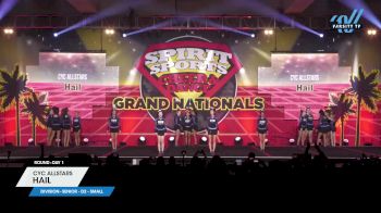 CYC Allstars - Hail [2024 L1 Senior - D2 - Small Day 1] 2024 Spirit Sports Grand Nationals