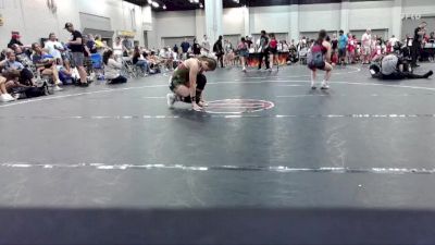 118 lbs Round 3 (10 Team) - Ava Rife, Backyard Brawlers Pink vs Jayden Altman, NC Girls Wrestling Club