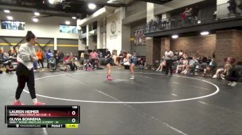 148 lbs Round 6 (16 Team) - Olivia Bonnema, Sebolt Women Wrestling Academy vs Lauren Heimer, Ankeny Girls Wrestling Club