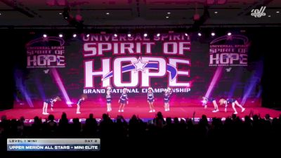 Upper Merion All Stars - Mini Elite [2026 L1 Mini Day 2] 2026 Spirit of Hope Grand Nationals