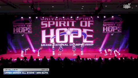 Upper Merion All Stars - Mini Elite [2026 L1 Mini Day 2] 2026 Spirit of Hope Grand Nationals