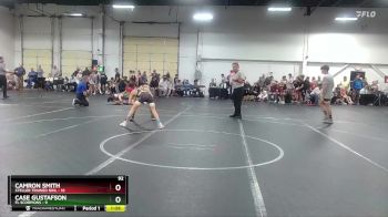 92 lbs Round 3 (8 Team) - Case Gustafson, FL Scorpions vs Camron Smith, Steller Trained Nihl