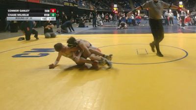 110 lbs Round Of 32 - Connor Ganley, Thomas Jefferson vs Chase Wilhelm, Wyoming Area