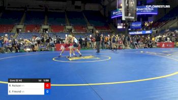 106 lbs Cons 32 #2 - Reid Nelson, Minnesota vs Ethan Freund, Washington