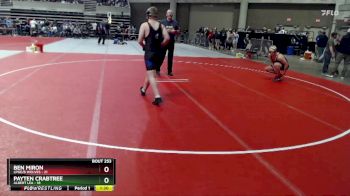 235 lbs Quarterfinal - Payten Crabtree, Albert Lea vs Ben Miron, LPGE/B Wolves