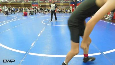 86 lbs Consolation - Kai Tagliaferro, Muskogee vs Keaton Smith, Sand Springs JH (SS)