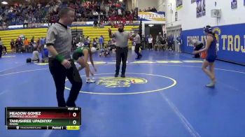 115 lbs Cons. Round 3 - Meadow Gomez, Springfield (Holland) vs Tanushree Upadhyay, MASON