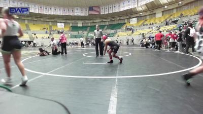 110 lbs Rr Rnd 5 - Renata Pina Cruz, Terminator Wrestling Academy vs Maggie- Lauren Franks, Springdale Youth Wrestling Club