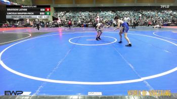115 lbs Round Of 32 - Drayson Lathim, Hermiston Wrestling vs Lincoln Kruper-Peck, Mile High Wrestling Club