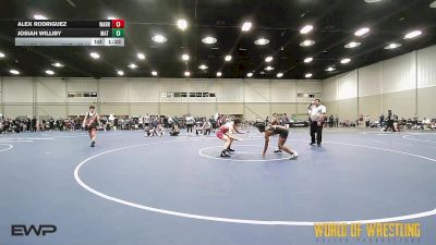 135 lbs Semifinal - Alex Rodriguez, Warrior Up 14U vs Josiah Williby, Mat Warriors 14U