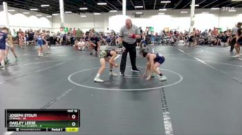 64 lbs Round 3 (6 Team) - Joseph Stolfi, CTWHALE vs Oakley Leese, Mayfield Mat Academy