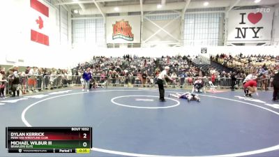 86 lbs Champ. Round 1 - Dylan Kerrick, Penn Yan Wrestling Club vs Michael Wilbur Iii, Brawlers Elite