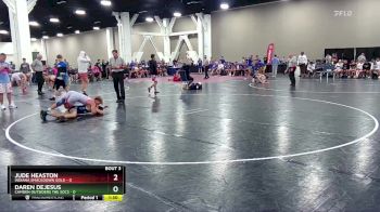 106 lbs Round 1 (16 Team) - Jude Heaston, Indiana Smackdown Gold vs Daren DeJesus, Camden Outsiders The Socs