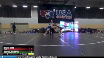 150 lbs Cons. Round 2 - Dylan Seitz, Texas vs Damian Rousseau, South Side Wrestling Club