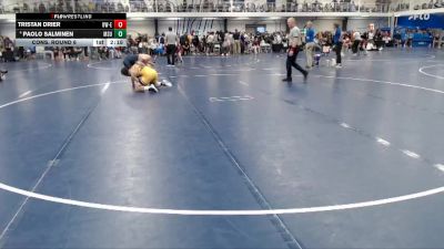 Elite 165 lbs Cons. Round 6 - Tristan Drier, Wisconsin-Eau Claire vs Paolo Salminen, Minnesota State
