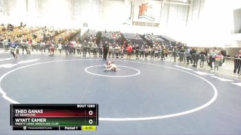 53 lbs Quarterfinal - Theo Ganas, GC Grapplers vs Wyatt Eamer, Mighty Lions Wrestling Club