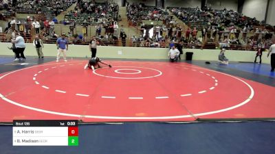 120 lbs Quarterfinal - Adrian Harris, Georgia vs Brooks Madison, Georgia