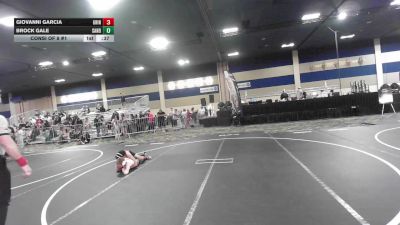 88 lbs Consi Of 8 #1 - Giovanni Garcia, Grindhouse WC vs Brock Gale, Sanderson Wr Ac