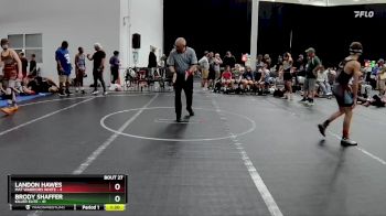 120 lbs Round 7 (8 Team) - Brody Shaffer, Killer Elite vs Landon Hawes, Mat Warriors White