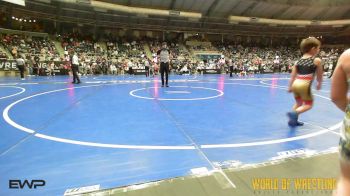 60 lbs Round Of 16 - Axel Gregory, Tulsa Blue T Panthers vs Lane Jones, Storm Wrestling Center