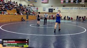 126 lbs Champ. Round 1 - Israel Howarth, Century vs Kingston Meadors, Newberg