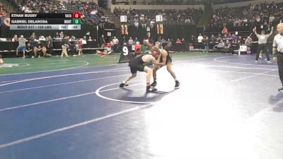 120 lbs Consi Of 32 #2 - Ethan Busby, Vacaville (SJ) vs Gabriel Delarosa, Monterey (CC)