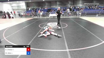115 lbs Consi Of 8 #2 - Sierra Chiesa, PA vs Molly Allen, IA