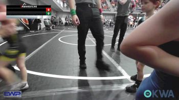 37 lbs Rr Rnd 5 - Henry Howell, Henryetta Knights Wrestling Club vs Lane Carrier, Quezada Wrestling Academy