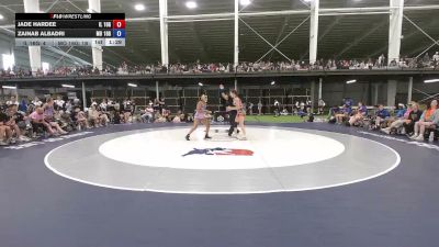 120 lbs Jade Hardee, Illinois vs Zainab Albadri, Missouri