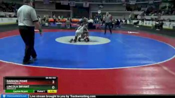 5A-6A 132 1st Place Match - Lincoln Bryant, Hartselle vs Daishon Powe, Gardendale Hs